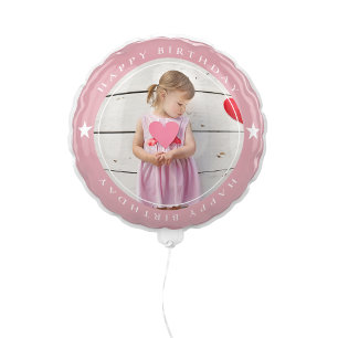 Happy Birthday With Photo Balloon