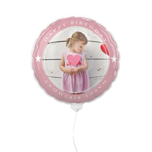 Happy Birthday With Photo Balloon