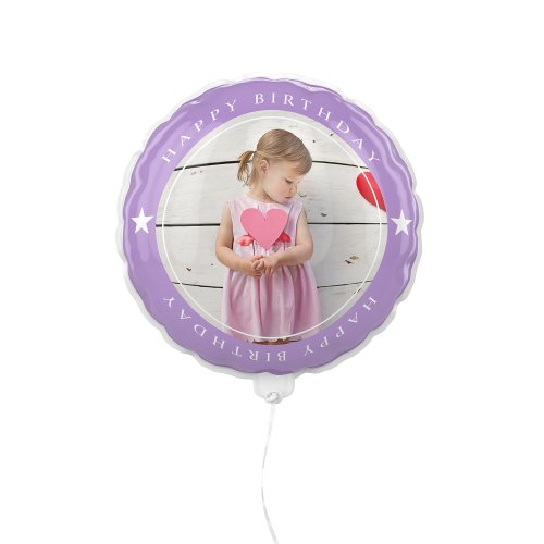 Happy Birthday With Photo Balloon