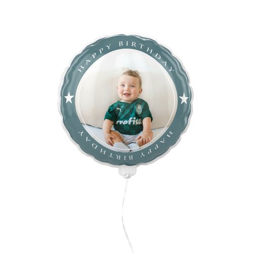 Happy Birthday With Photo Balloon