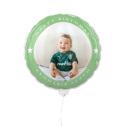 Happy Birthday With Photo Balloon