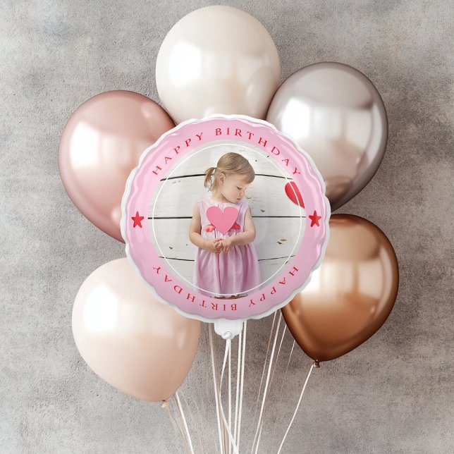 Happy Birthday With Photo Balloon (Creator Uploaded)