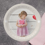 Happy Birthday With Photo Paper Plates<br><div class="desc">Celebrate your special day in style with our customizable "Happy Birthday With Photo" paper plates! These plates are perfect for adding a personal touch to your birthday party. Simply upload your favorite photo, and we'll create a unique and memorable design just for you. Made from high-quality, sturdy paper, these plates...</div>