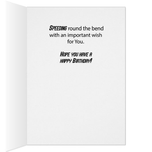 Happy Birthday with Train, General, Blue (Inside (Right))