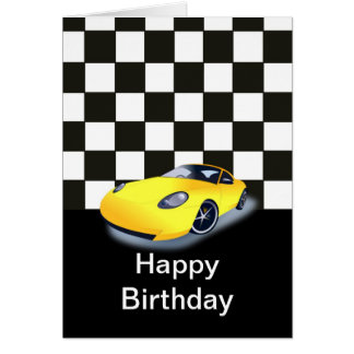 Happy Birthday Classic Car Cards, Happy Birthday Classic Car Card ...