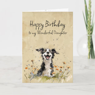 Happy Birthday Wonderful Daughter Card