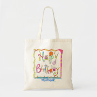 Happy Birthday Word Art Name Personalized Custom