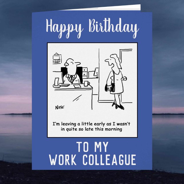 Happy Birthday Work Colleague Cards (Creator Uploaded)