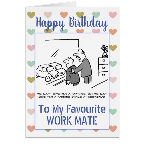 Happy Birthday Work Mate