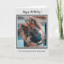 Happy Birthday Worlds Best Dog Mom Cute Dog Photo Card