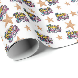 Happy Birthday wrapping paper