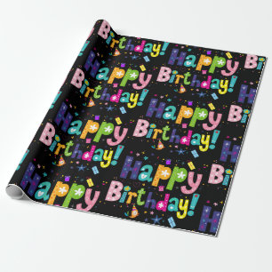Happy Birthday Wrapping Paper