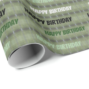 Happy Birthday Wrapping Paper