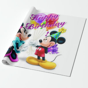 Happy birthday wrapping paper