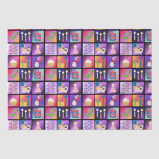 Happy birthday wrapping paper