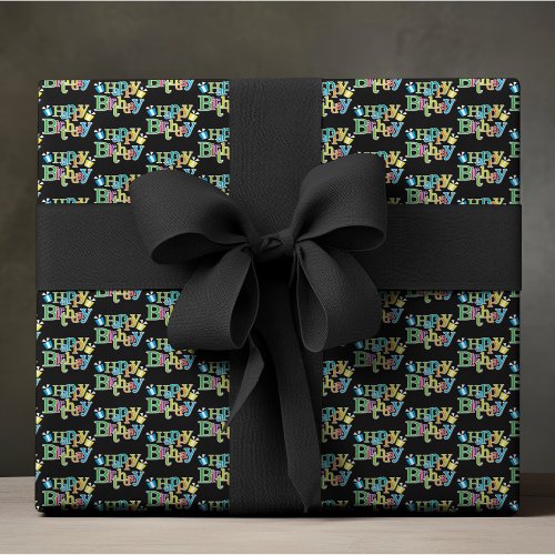Happy Birthday Wrapping Paper 