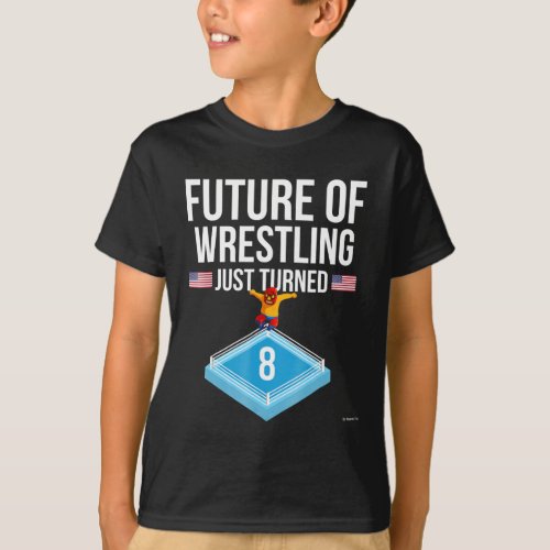 Happy Birthday Wrestling Birthday Lovely Gift T_Shirt