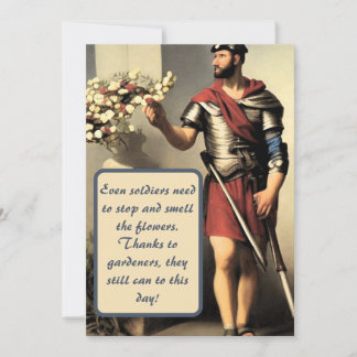 Happy birthday you great gardener! Birthday Card