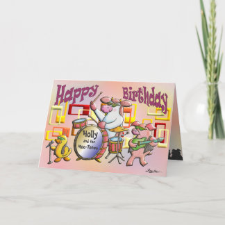 Happy Birthday!  You Rock! Card