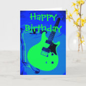 Happy Birthday You Rock Card | Zazzle