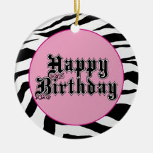 Happy Birthday Zebra