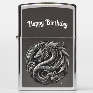 Happy Birthday Zippo Lighter