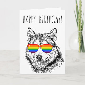 Happy Birthgay Card