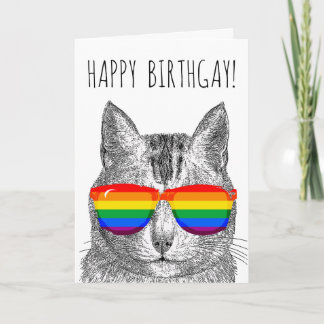 Happy Birthgay Card