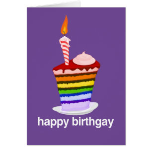 Happy Birthgay Cards