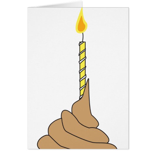 Happy Birthpoo! Cards (Front)