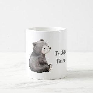 Happy Black Bear Coffee Mug