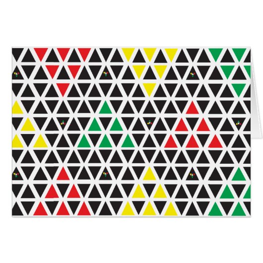 Happy Black History Month (Rastafarian Tribute) (Front Horizontal)