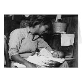 happy black mother with baby (Front Horizontal)