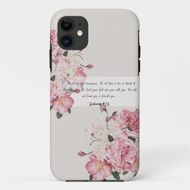 Happy Blessings Canvas: Pastel Christian Case-Mate iPhone Case (Back)