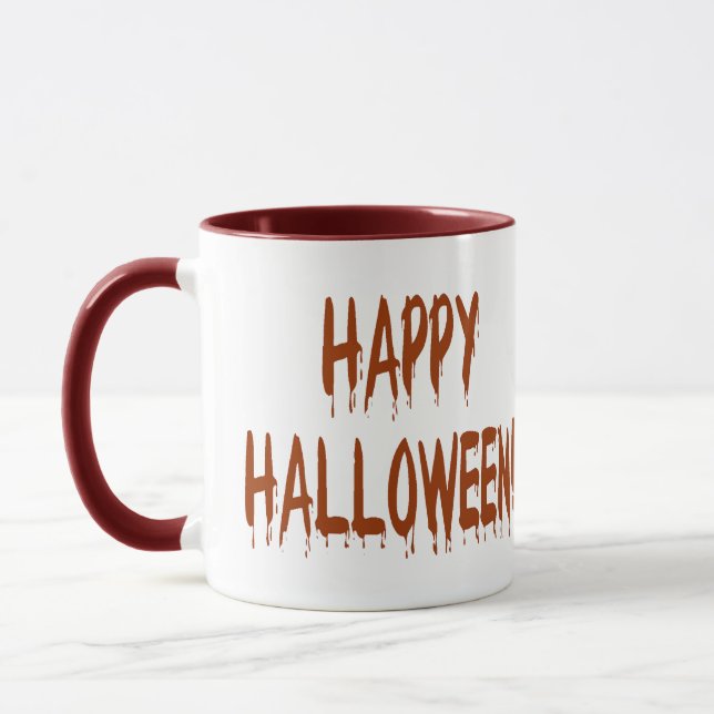Happy Bloody Halloween Mug (Left)