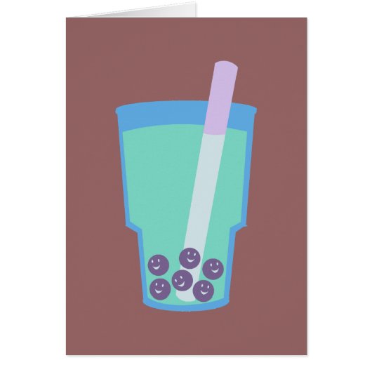 Happy Boba Tea Bubbles (Front)