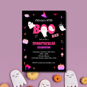 Happy Boo Day   Spooky BOO Day Celebration Invitation