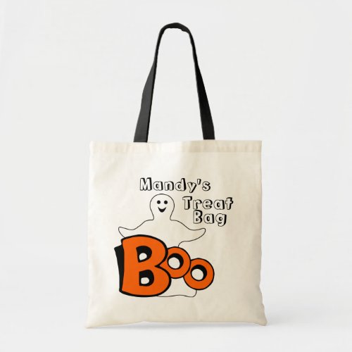 Happy Boo Ghost Treat Bag