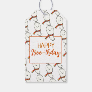 Happy Boo-thday Birthday Gift Tags