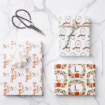 Happy Boo-thday Ghosts Wrapping Paper Sheets<br><div class="desc">The perfect gift tags for a fun Halloween themed October birthday! Featuring happy ghosts and text that reads,  Happy Boo-thday!</div>