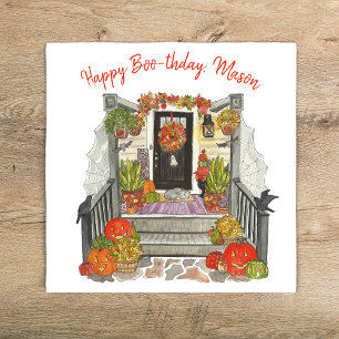 Happy Boo-thday Party Napkins