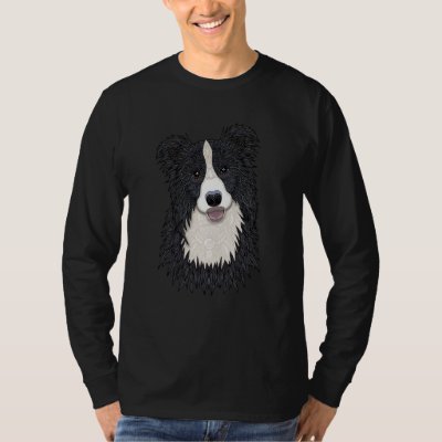 Happy Border Collie by Love Passion  idea T-Shirt