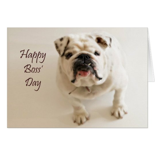 Happy Boss Day Card Zazzle