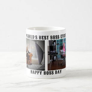 Happy Boss Day World's Best Boss Coffee Ceramic Mug