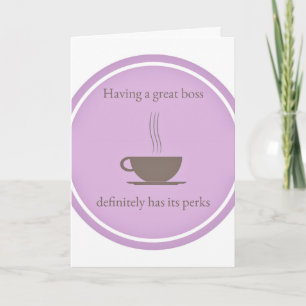 Happy Boss's Day Card