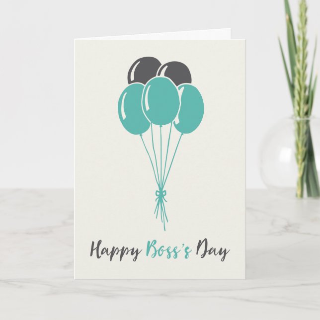 Happy Boss's Day Greeting Card (Front)