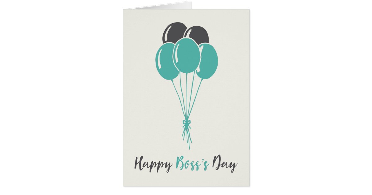 Happy Boss's Day Greeting Card | Zazzle