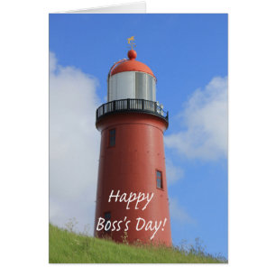 Happy Boss's Day Lighthouse Cards