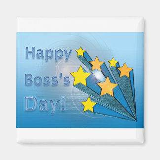 Happy Boss's Day Shooting Stars Magnet