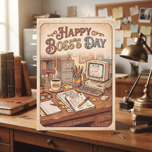 Happy Boss's Day! Workplace Humor Card